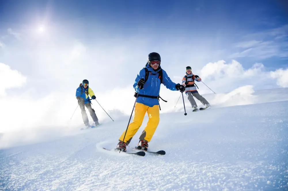 ski en famille